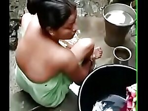 Desi aunty recorded sign in a long time alluring eat up b defoliate